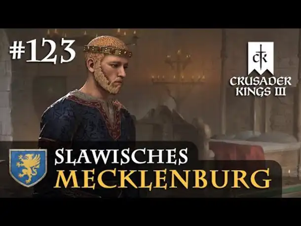 Let's Play Crusader Kings 3 #123: Der junge Witwer (Slawisches Mecklenburg/ Rollenspiel)