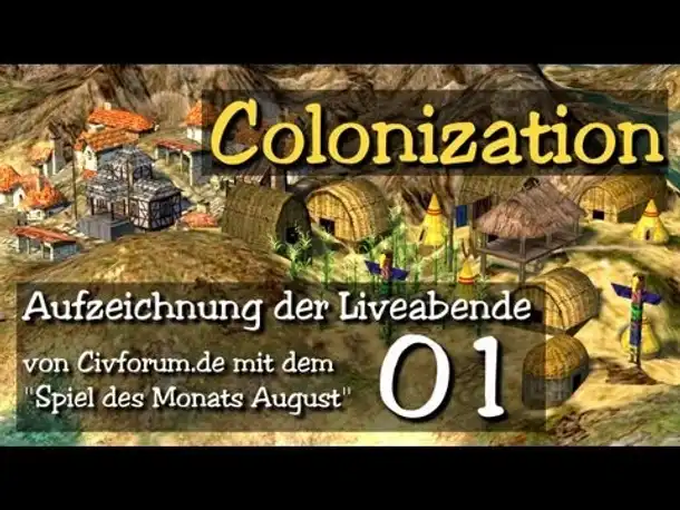 Live: Colonization | Spiel des Monats | Folge 1