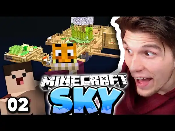 WIR STARTEN MIT UNSERER ERSTEN MOD! ✪ Minecraft Sky #02 | Paluten