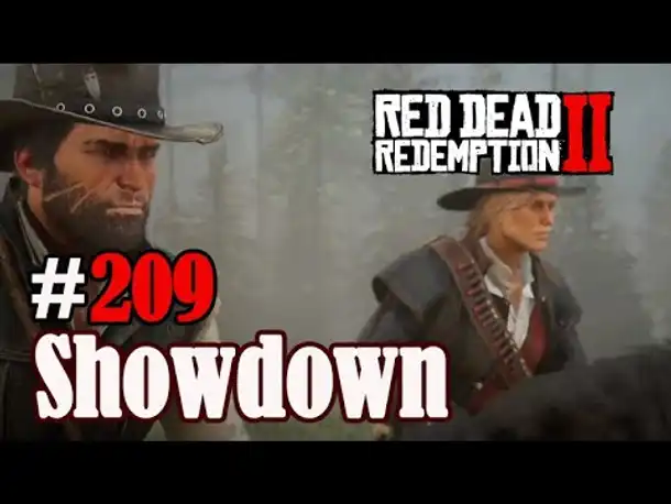 Let's Play Red Dead Redemption 2 #209: Showdown [Story] (Slow-, Long- & Roleplay)