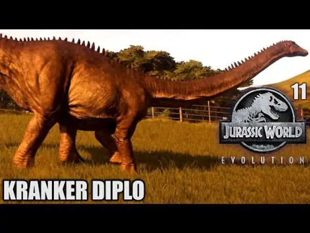 Jurassic World Evolution Deutsch #11 ► Kranker Diplo ◄ | Let's Play Gameplay German