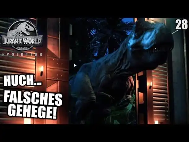 Jurassic World Evolution Deutsch #28 ► Huch ... falsches Gehege! ◄| Let's Play Gameplay German