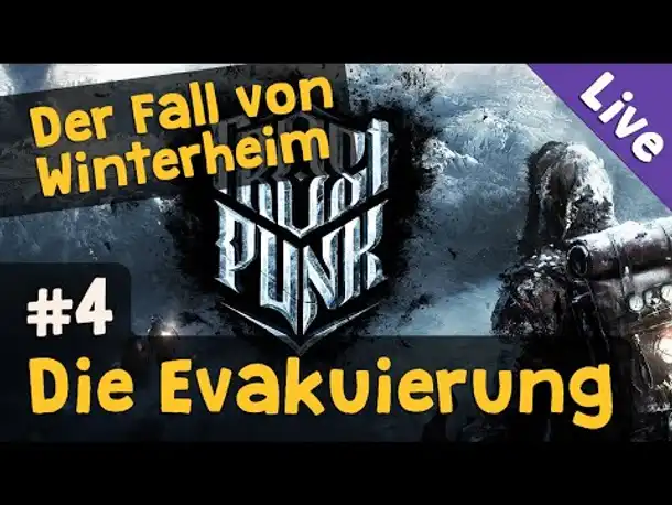 Der Fall von Winterheim #4: Die Evakuierung ✦ Schwer / Blind ✦ Let's Play Frostpunk (Live-Aufzg.)