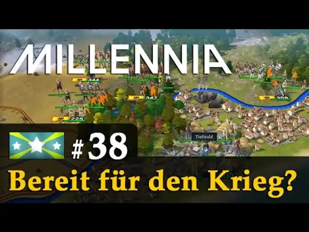 #38: Bereit für den Krieg? ✦ Let's Play Millennia (Wallonien)✦ KI: Großmeister