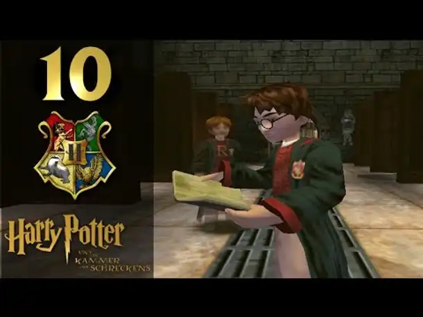 Let's Play Harry Potter und die Kammer des Schreckens [HD|German|Blind] #10 Riddle's Tagebuch