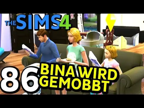 Sims 4 Deutsch #086 Bina wird gemobbt (Let's Play The Sims 4 German Gameplay Die Sims 4)
