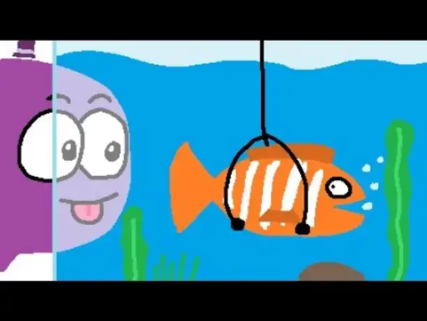 Zombey angelt auf ganz besondere Art.