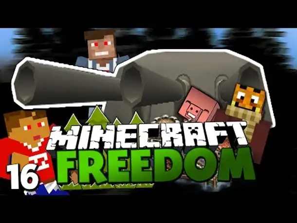 RIESIGE KANONE SPRENGT TEAM DIZZI ✪ Minecraft FREEDOM #16