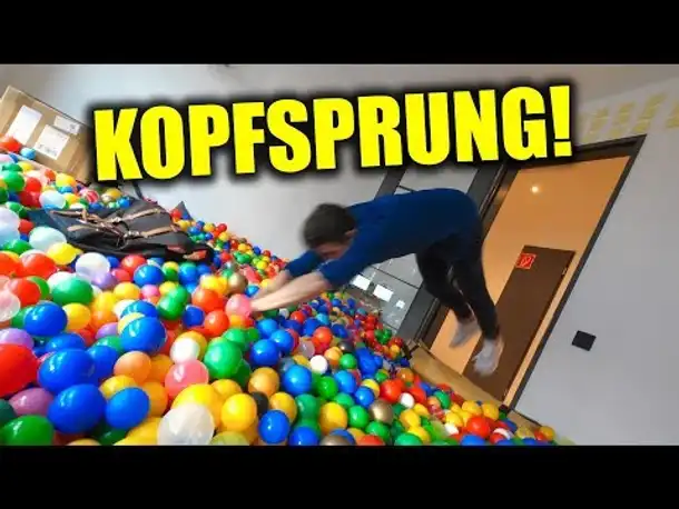 25.000 BÄLLE in meinem UFO ZIMMER