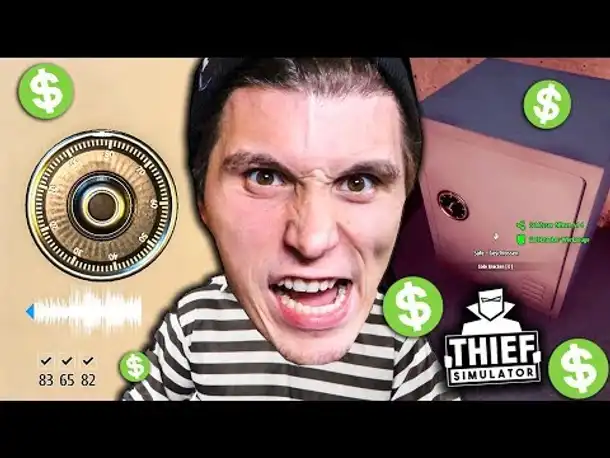 Ich KNACKE meinen ersten Tresor | Einbrecher SIMULATOR #05