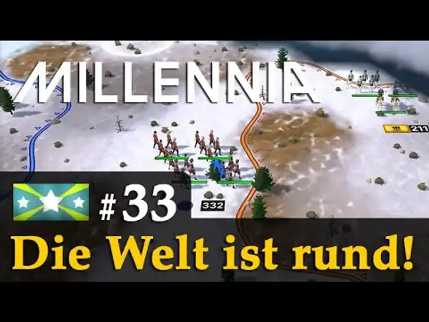 #33: Die Welt ist rund! ✦ Let's Play Millennia (Wallonien)✦ KI: Großmeister