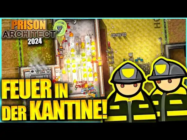 Mein Gefängnis BRENNT! | Prison Architect (2024)
