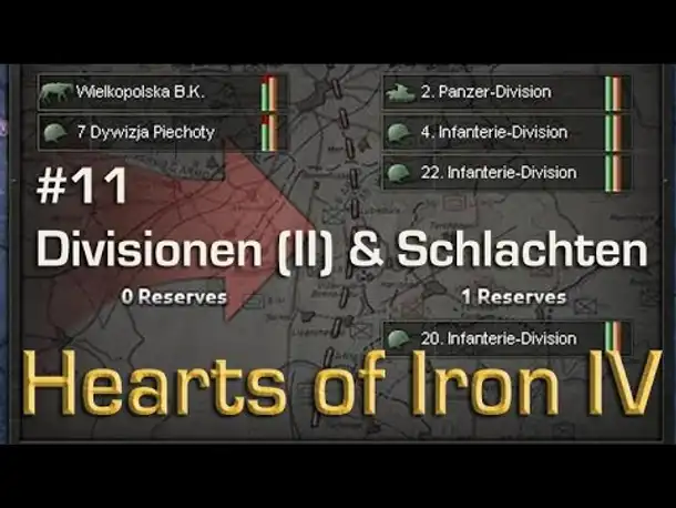 Wie wird Hearts of Iron 4? - Teil 11: Divisionen (II) & Schlachten (german / deutsch)