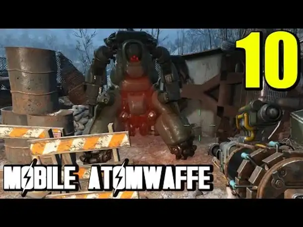 Fallout 4 Gameplay German #10 MOBILE ATOMWAFFE | Let's Play Deutsch