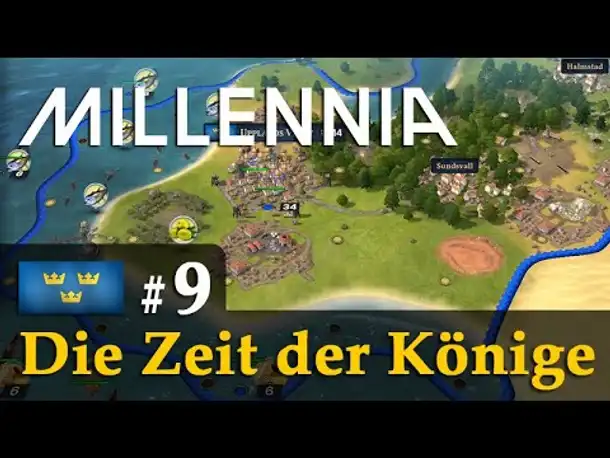 Das Zeitalter der Könige (& Der 2. Nationalgeist) ✦ Let's Play Millennia #9 (Schweden) ✦ Preview