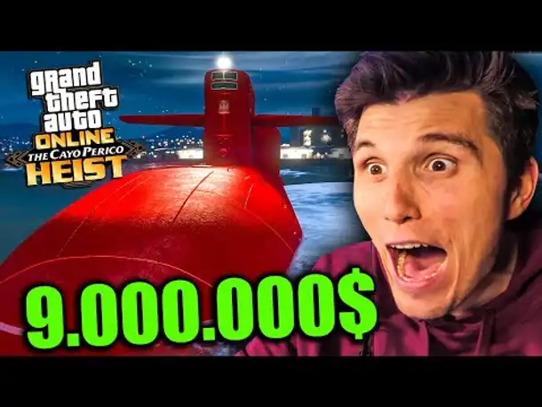 Ich kaufe das neue UBOOT für 9.000.000$ | GTA Online Cayo Perico Heist