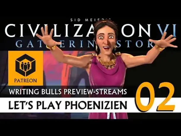 Preview Live Let's Play: Gathering Storm - Phönizier (02) | Civilization VI
