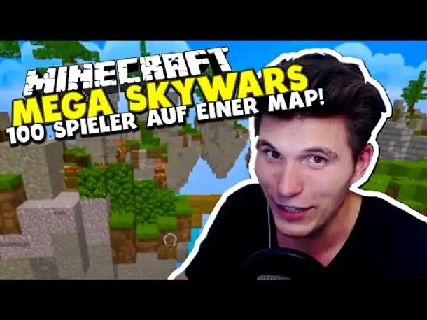 100 SPIELER GLEICHZEITIG AUF EINER MAP! ✪ Minecraft MEGA Skywars - ABWECHSLUNGS-OFFENSIVE