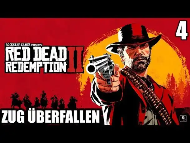Red Dead Redemption 2 #4 Zug Überfallen || Gameplay German | PS4 PRO |  Let's Play Deutsch