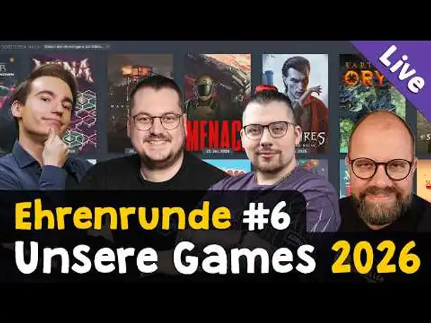 Ehrenrunde #6: Unsere Games 2026! ✦ Livetalk mit Leon (Bonjwa), @maurice_weber& @RangerArea