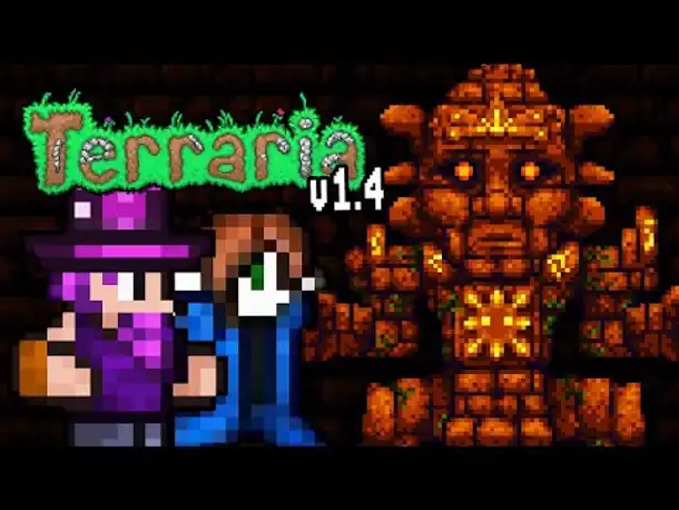 Dschungel-Tempel & Golem Boss! | Terraria 1.4 Update (Part 23)