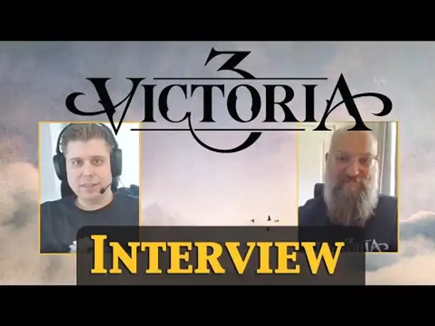 Victoria 3 - Interview with Game Director Martin Anward & Game Designer Mikael Andersson (English)