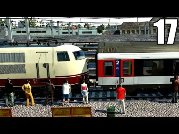 Transport Fever #17 200 km/h Lok | Let's Play Deutsch | Gameplay German