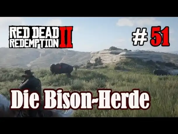 Let's Play Red Dead Redemption 2 #51: Die Bison-Herde [Story] (Slow-, Long- & Roleplay)