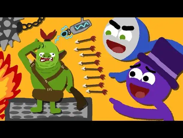 Zombey und GLP ärgern böse Orcs.