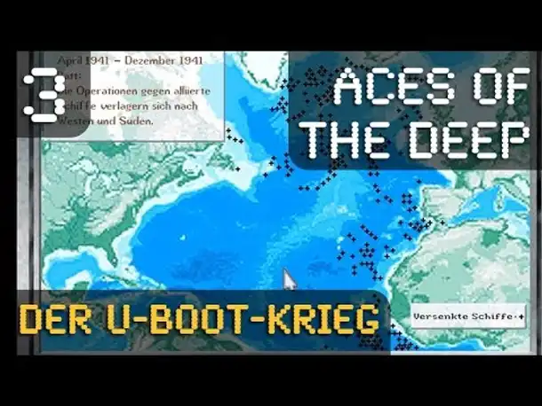 Aces of the Deep (1994): Der U-Boot-Krieg / U-Boot-Tour / Interviews / Schiffstypen (Retro)