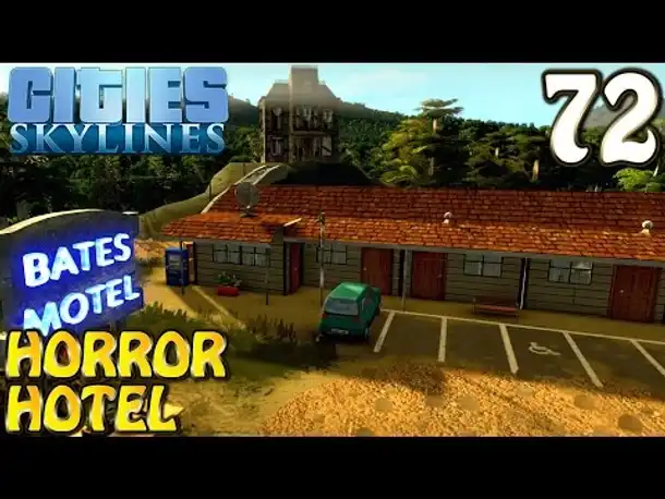 Cities Skylines Deutsch inkl. Mods #072 Horror Hotel (Let's Play Cities: Skylines German)