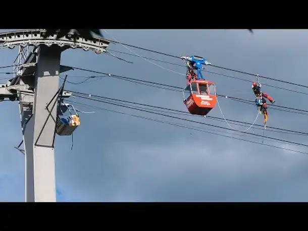 Seilbahn-Unfall in Köln