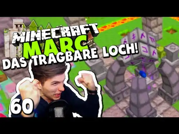 Minecraft MARC #60 ✪ DAS TRAGBARE LOCH/PORTABLE HOLE IST FERTIG!