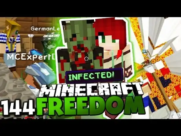 CAMRYN WURDE ENTZOMBIEFIZIERT! & MCEXPERT HEIRATET! ✪ Minecraft FREEDOM #144 | Paluten