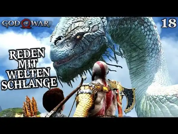 God of War 4 Gameplay German #18 ► Mit Weltenschlange quatschen ◄ | PS4 | Let's Play Deutsch | 2018