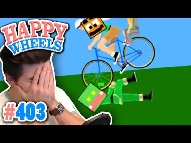 Ein wildes UNGEHEUER erscheint! ✪ Happy Wheels #403