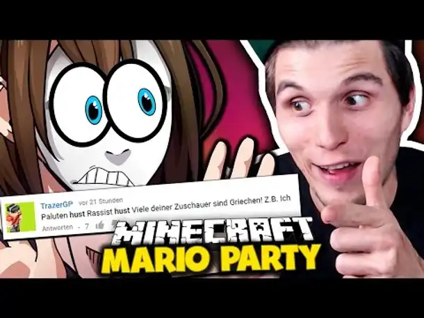 ICH BIN EIN RASSIST?! & MITSPIELER RASTET AUS! ✪ Minecraft Mario Party mit GermanLetsPlay