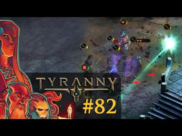 Let's Play Tyranny #82: Gefechte im Dorf Felsenriff (Blind / Schwer / Deutsch)