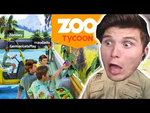 Vier Youtuber BAUEN einen ZOO | Zoo Tycoon Ultimate #01