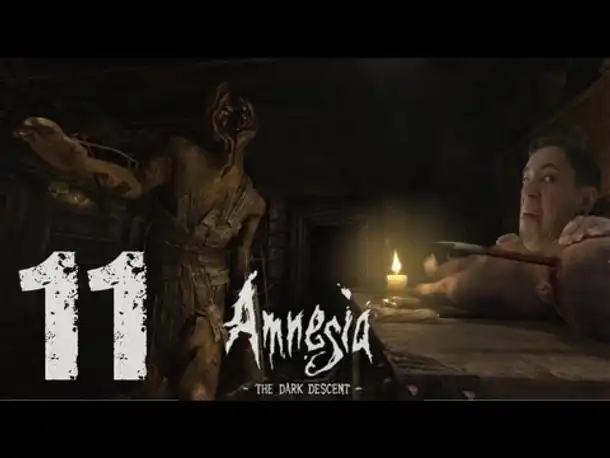 Let's Play Amnesia: The Dark Descent [Blind] #11 Zombie!