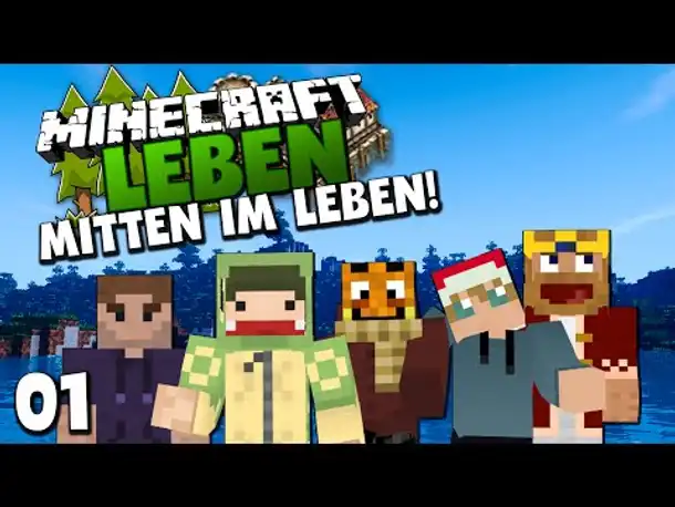AUFTAKT EINES NEUEN ABENTEUERS! - Stadtführung mit Unge ✪ Minecraft LEBEN | Paluten