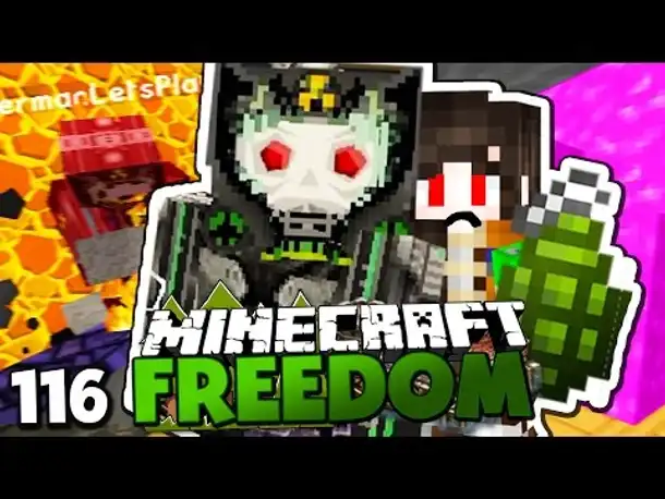 KRIEG GEGEN PING LING! & GLP TÖTET MICH MIT PLASMAGRANATE?! ✪ Minecraft FREEDOM #116 | Paluten
