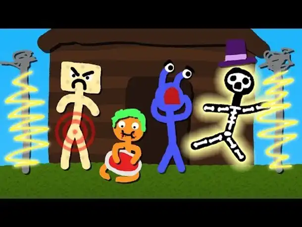 Zombey und seine Freunde überwinden den Stromzaun. (Escapists #4)