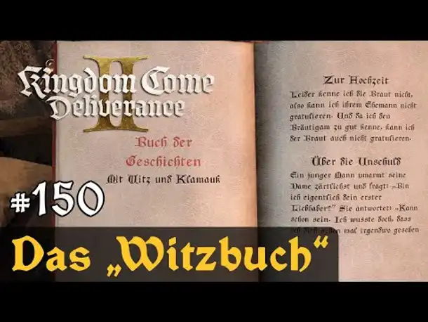 #150: Das "Witzbuch" ✦ Let's Play Kingdom Come Deliverance 2 (Slow-, Long- & Roleplay) / Blind