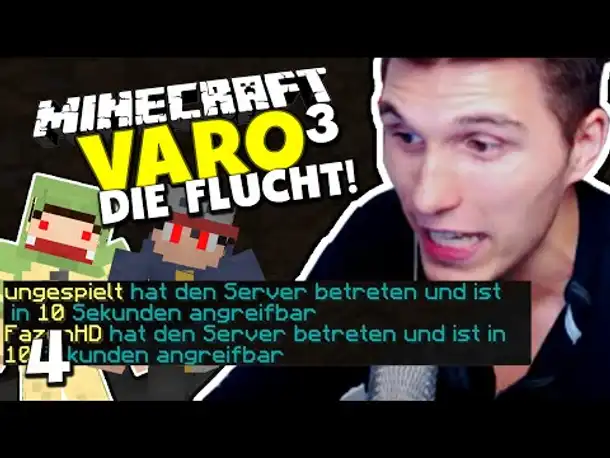Minecraft Varo 3 #4 ✪ WIR MÜSSEN FLÜCHTEN! - SIE KENNEN UNSERE KOORDINATEN!