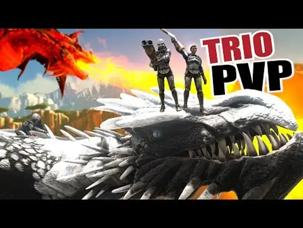 Zu dritt Valguero aufräumen | ARK PvP Deutsch