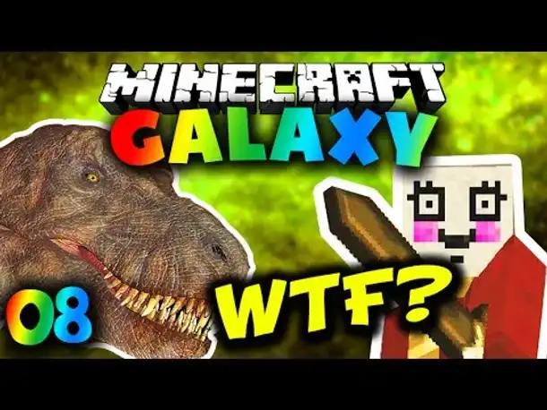 EINEN T-REX AUF DEM KOPF?! ✪ Minecraft Galaxy #08