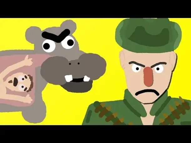 Zombey füttert ein Nilpferd. (Hitman 2 / #7)