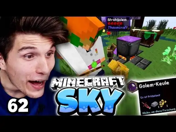 DIE GEBURT VON IGGI DEM ???? GOLEM! & VERBOTENE MAGIE BENUTZT! ✪ Minecraft Sky #62 | Paluten
