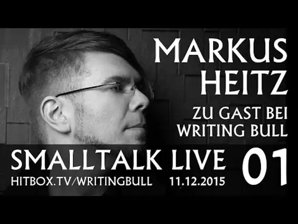 Livetalk 11.12.2015 (01): Markus Heitz [deutsch]